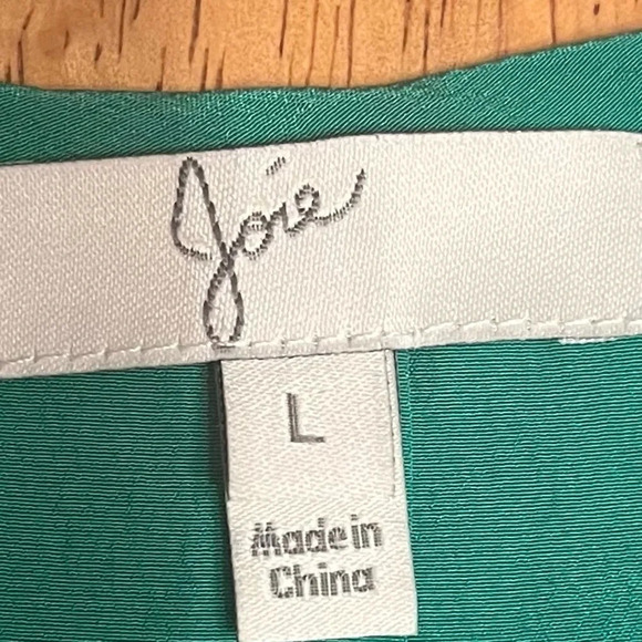 Joie tunic length, race back sleeveless top, size Large - Picture 5 of 7